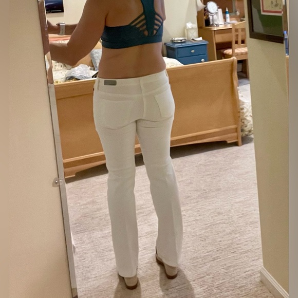 Ag Adriano Goldschmidt The Angelina petite white jeans. Size 28R - Picture 3 of 6